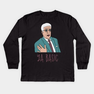 The Good Place, Michael, Ya Basic Kids Long Sleeve T-Shirt